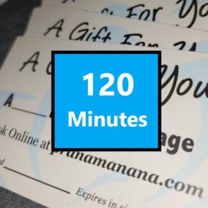 120 Minute Massage Gift Card