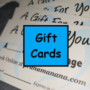 GIFT CARDS